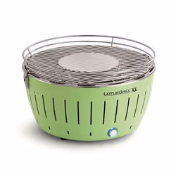 LotusGrill XL, Grill, Charbon de bois (combustible), 10 personne(s), Chaudron, Grille, Vert