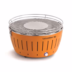 LotusGrill XL, Grill, Charbon de bois (combustible), 10 personne(s), Chaudron, Grille, Orange