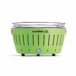 LotusGrill G435 U GR, Barbecue, Charbon de bois (combustible), 40,5 cm, Plastique, Acier inoxydable, Acier, Chaudron, Grille