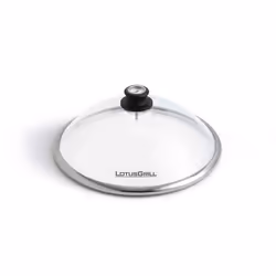 LotusGrill 9208547, Rond, Transparent, Verre, Noir, 34,5 cm, 142 mm