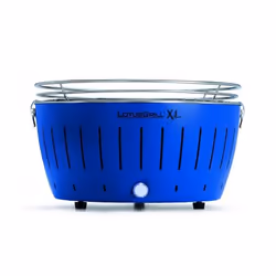 LotusGrill G-TB-435, Grill, Charbon de bois (combustible), 10 personne(s), Chaudron, Réseau, Bleu