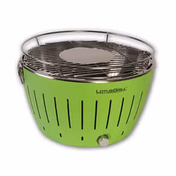LotusGrill G-GR-34, Grill, Charbon de bois (combustible), 5 personne(s), Chaudron, Grille, Vert