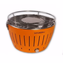 LotusGrill G-OR-34, Grill, Charbon de bois (combustible), 5 personne(s), Chaudron, Grille, Orange