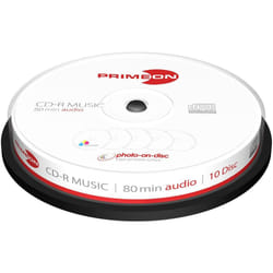 Primeon 2761111 CD vierge CD-R 700 Mo 10 pièce(s)