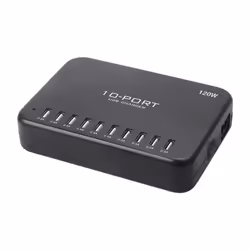 enquête 10 sorties USB Système multi-protection Pieds antidérapants description Chargez 10 appareils simultanément et chacun ...