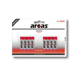 Arcas 117 44803 Batterie à usage unique AAA Alcaline