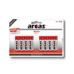 Arcas 117 44806 Batterie à usage unique AA Alcaline
