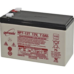 Batterie Au Plomb 12 V 7 Ah Enersys Genesis Plomb (agm) (l X H X P) 151 X 100 X 65 Mm Cosses Plates 6,35 Mm Sans Entretien, Certification Vds, Auto-d S024331
