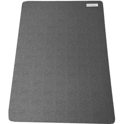 Tapis de Protection Sol pour appareils Fitness - Skandika - 60 x 120 cm - Antidérapant amortisseur - Noir