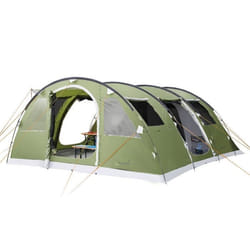 Tente familiale de camping tunnel - Skandika Gotland 6 - 6 personnes - 540 x 450 cm - Tapis de sol cousu - 5000 mm - 21 m de
