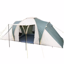 Tente de camping familiale Skandika daytona 6 - 6 personnes - dôme - 530x370cm - 3 cabines indépendantes