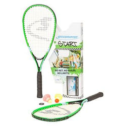 Speedminton Start Set Aluminium Noir, Vert 2 pièce(s)