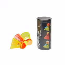 Speedminton 400093 raquette de badminton Charbon Multicolore 2 pièce(s)