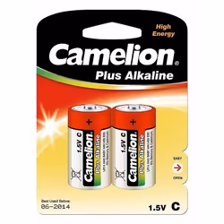 Camelion LR14-BP2, Batterie à usage unique, C, Alcaline, 1,5 V, 2 pièce(s), 84 x 27 x 114 mm