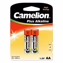 Camelion LR6-BP2, Batterie à usage unique, AA, Alcaline, 1,5 V, 2 pièce(s), 84 x 15 x 114 mm