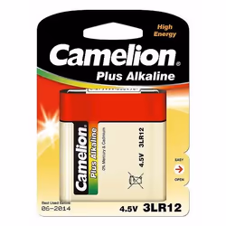 Camelion 3LR12-BP1, Batterie à usage unique, 4.5V, Alcaline, 4,5 V, 1 pièce(s), 84 x 23 x 114 mm