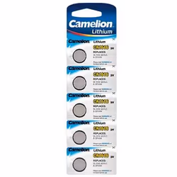 Camelion CR1616-BP5, Batterie à usage unique, CR1616, Lithium, 3 V, 5 pièce(s), 50 mAh
