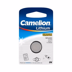 Camelion 130 01032, Batterie à usage unique, CR2032, Lithium, 3 V, 1 pièce(s), 220 mAh