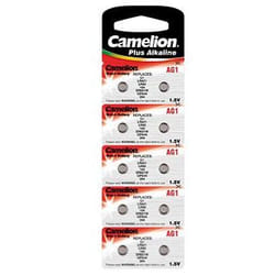 Camelion AG1-BP10 Batterie à usage unique SR60 Alcaline