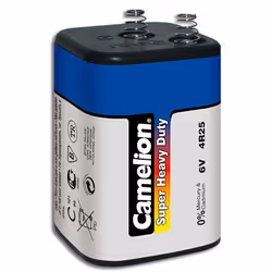 Camelion 4R25-SP1B, Batterie à usage unique, 6V, Chlorure de zinc, 6 V, 1 pièce(s), 8500 mAh