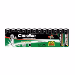 Camelion R6P-SP12G, Batterie à usage unique, AA, Chlorure de zinc, 1,5 V, 12 pièce(s), 1220 mAh