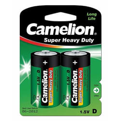 Camelion R20P-BP2G Batterie à usage unique D Zinc-Carbone