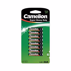 Camelion R03P-BP8G, Batterie à usage unique, AAA, Chlorure de zinc, 1,5 V, 8 pièce(s), 550 mAh