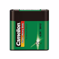 Camelion 3R12-SP1G, Batterie à usage unique, 4.5V, Chlorure de zinc, 4,5 V, 1 pièce(s), 2000 mAh
