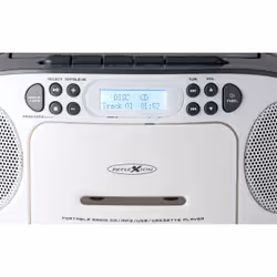 Reflexion RCR2260DAB Portable Blanc, Gris - Vue supplémentaire 4