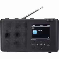 enquête DAB+ / DAB / FM - radio avec fonction RDS 3 touches de mémorisation rapide et fonction d'arrêt programmé Connexion ca ...