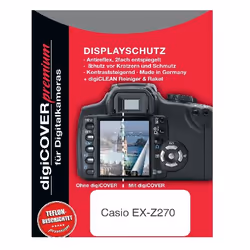 DigiCover N2120, Transparent, Casio, Casio EX-Z270, 1 pièce(s), Protecteur d'écran