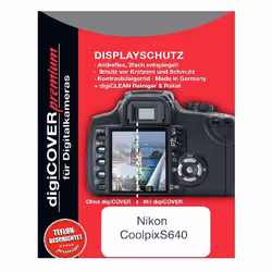 DigiCover N2262, Transparent, Nikon, Nikon CoolpixS640, 1 pièce(s), Protecteur d'écran