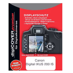 DigiCover N2278, Transparent, Canon, Canon Digital IXUS 200 IS, 1 pièce(s), Protecteur d'écran