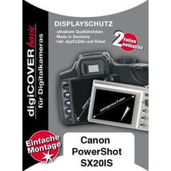 DigiCover A2280 protection d'écran pour appareils photos Transparent Canon
