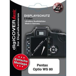 DigiCover B2464 protection d'écran pour appareils photos Transparent Pentax