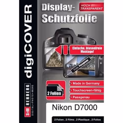 DigiCover B2631, Transparent, Nikon, Nikon D7000, 2 pièce(s), Protecteur d'écran