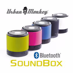 Easypix Urban Monkey SoundBox Noir 3 W