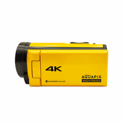 Aquapix WDV5630 Caméscope portatif 13 MP 4K Ultra HD Jaune - Vue supplémentaire 2