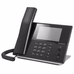 Innovaphone IP232, Téléphone IP, Noir, Combiné filaire, 100 Mbit/s, 10,9 cm (4.3"), 480 x 272 pixels