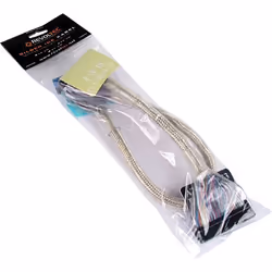 Revoltec IDE Silver Cable, round (UDMA 133), 60 cm, 0,6 m, Argent