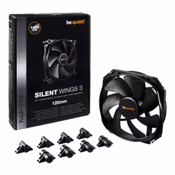 be quiet! SilentWings 3 Boitier PC Ventilateur 12 cm Noir