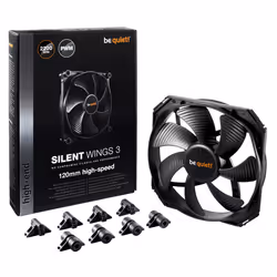 be quiet! SilentWings 3 PWM Boitier PC Ventilateur 12 cm Noir