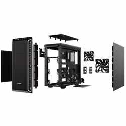 be quiet! Pure Base 600 Midi Tower Noir, Argent - Vue supplémentaire 3