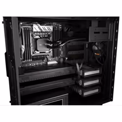 be quiet! Pure Base 600 Midi Tower Noir, Argent - Vue supplémentaire 6