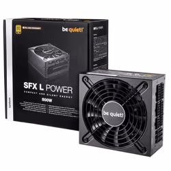 be quiet! SFX L unité d'alimentation d'énergie 500 W 20+4 pin ATX Noir