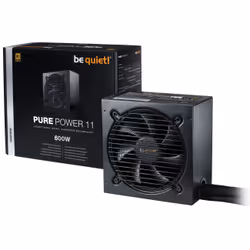 be quiet! Pure Power 11 600W unité d'alimentation d'énergie 20+4 pin ATX ATX Noir
