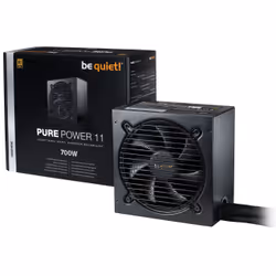 be quiet! Pure Power 11 700W unité d'alimentation d'énergie 20+4 pin ATX ATX Noir
