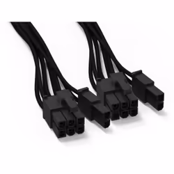 be quiet! CP-6620, 0,6 m, 2 x PCI-E(6+2 pin), Mâle, Mâle, Droit, Droit
