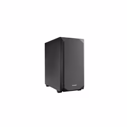 be quiet! BG034, Midi Tower, PC, Noir, ATX, Mini-ATX, Mini-ITX, Synthétique ABS, Acier, 19 cm