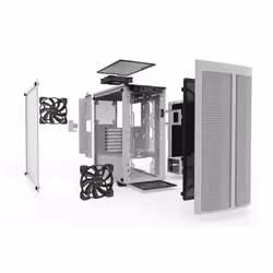 be quiet! Pure Base 500DX Midi Tower Blanc - Vue supplémentaire 4